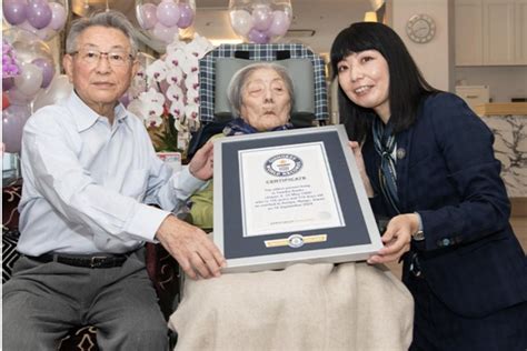 Tomiko Itooka is the worlds oldest living person What  .